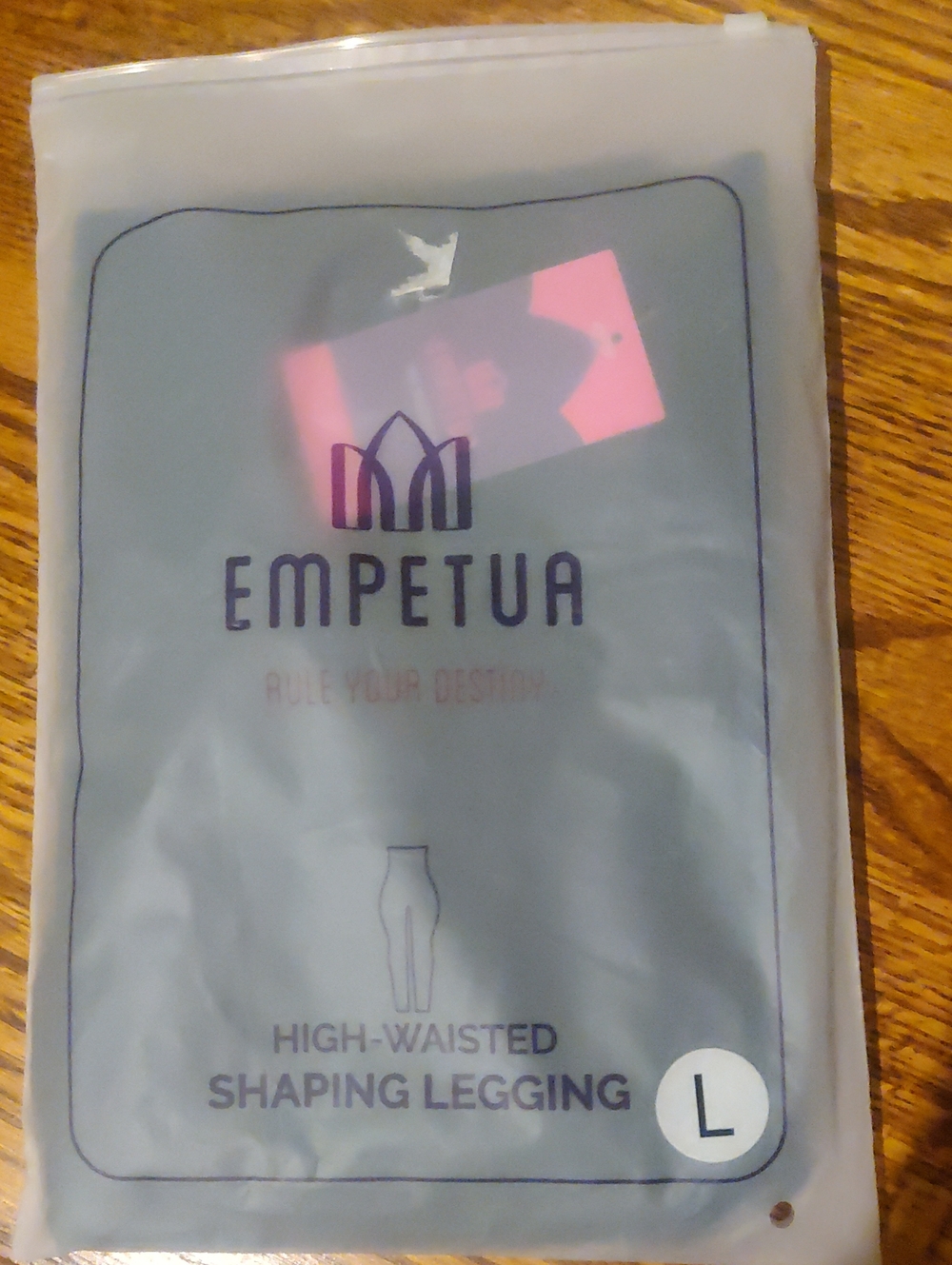 Women's EMPETUA High-Waisted Shaping Legging - Black Size Large New In Package